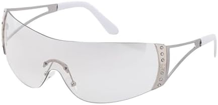 Солнцезащитные очки для женщин в стиле ретро, большие солнцезащитные очки обтекаемой формы, женские солнцезащитные очки без оправы Da Sole Donna MTZJH, C6 Silver White
Солнцезащитные очки для женщин в стиле ретро, большие солнцезащитные очки обтекаемой формы, женские солнцезащитные очки без оправы Da Sole Donna MTZJH, C6 Silver White