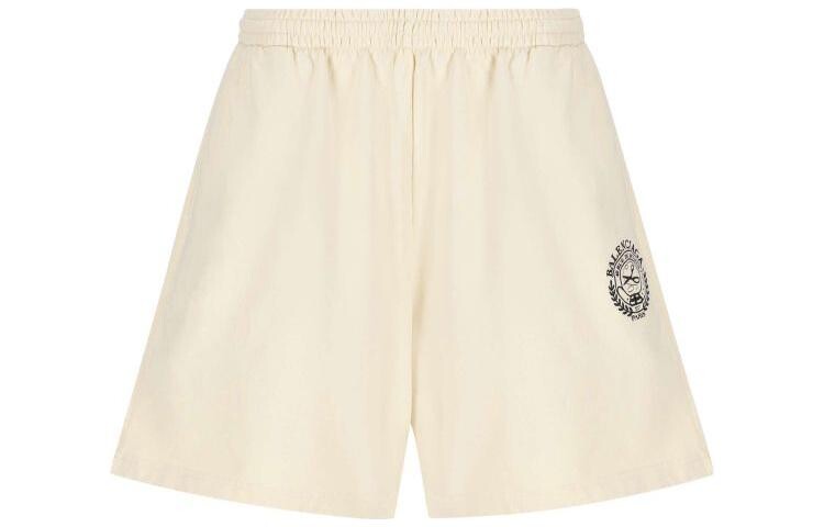 Шорты женские Balenciaga, бежевый 
Шорты женские Balenciaga, бежевый