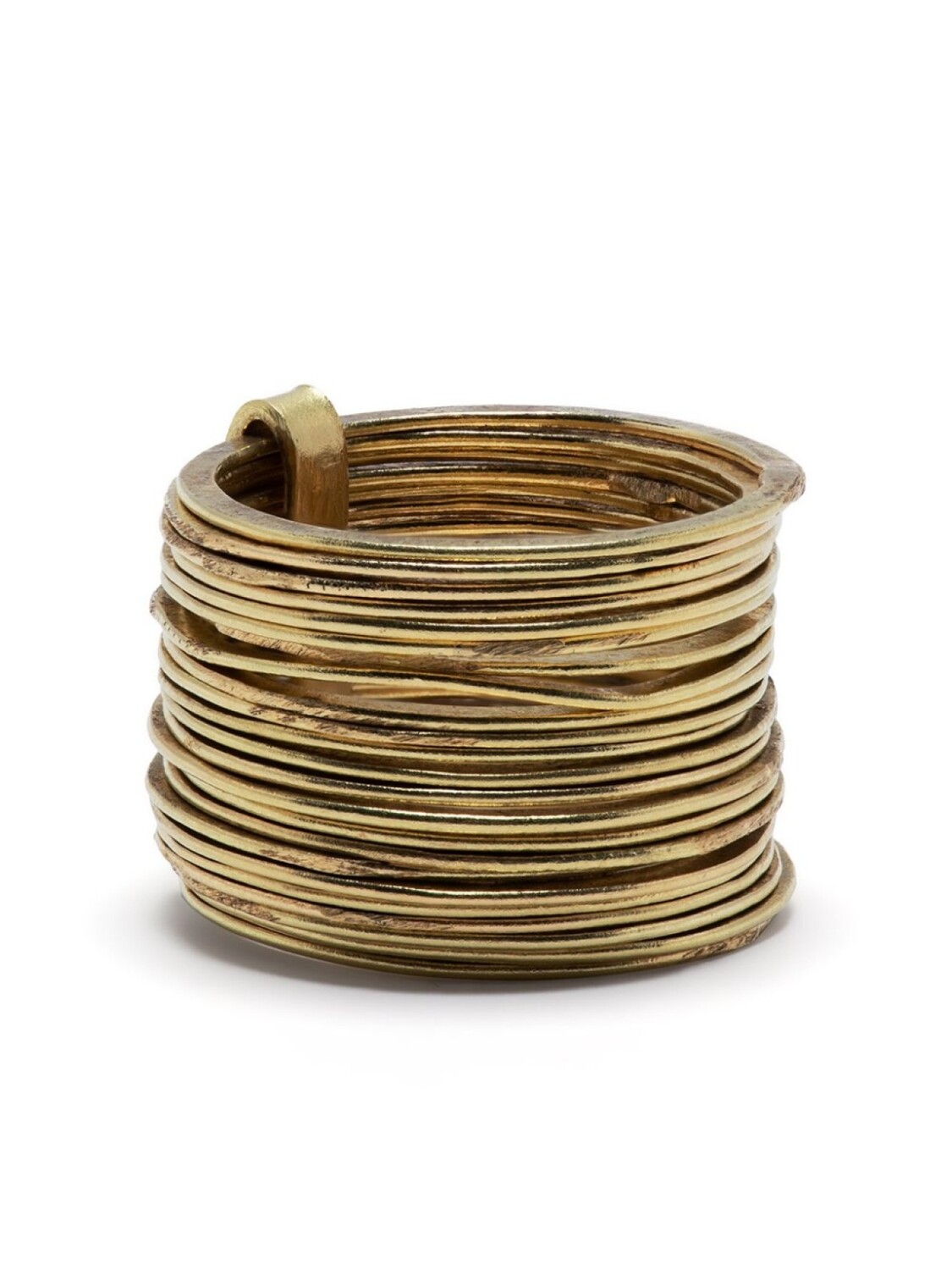 Кольцо Round Stack из желтого золота DISA ALLSOPP, золотой