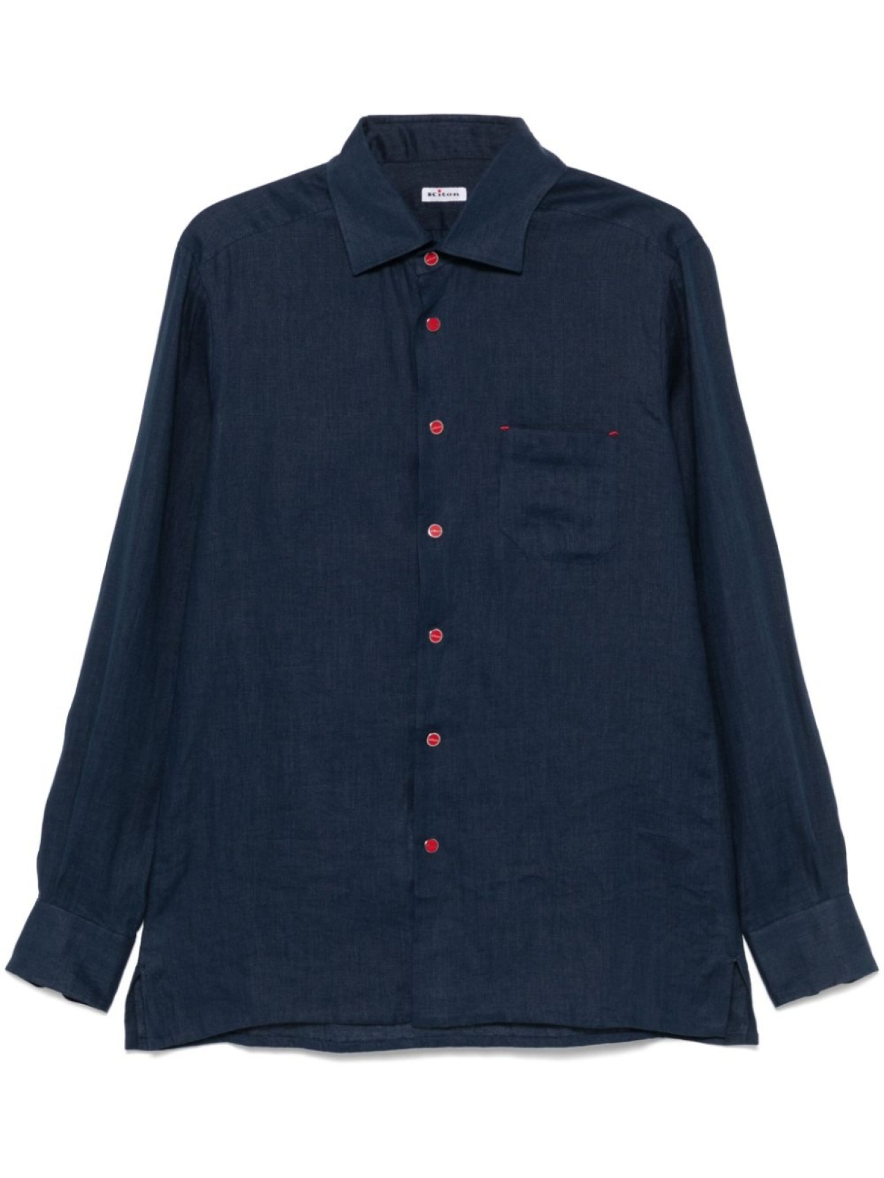 Льняная рубашка Kiton, синий
Льняная рубашка Kiton, синий