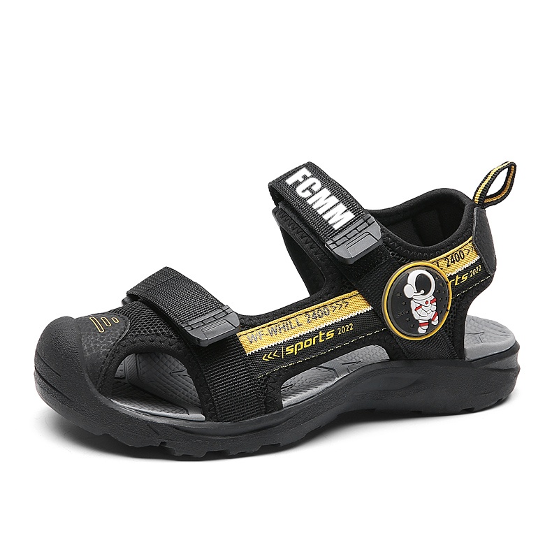 Детские сандалии FCMM, черный/желтый
Детские сандалии FCMM, черный/желтый