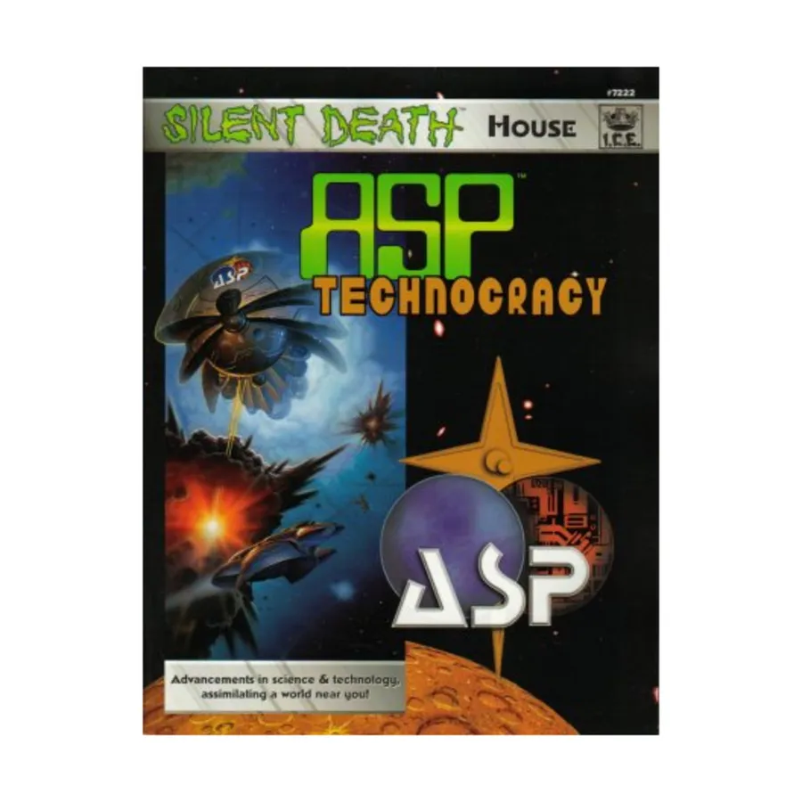 ASP Technocracy, Silent Death (I.C.E.), мягкая обложка
ASP Technocracy, Silent Death (I.C.E.), мягкая обложка