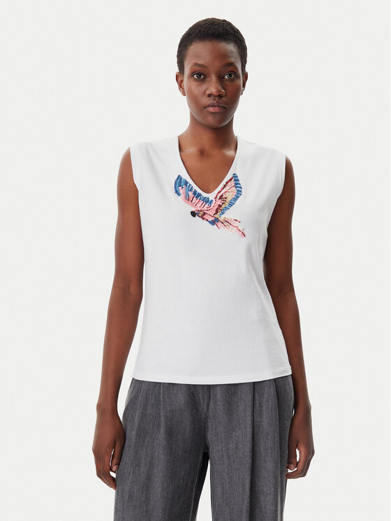 Топний стандартный крой MS2515019 Lola Casademunt By Maite, белый
Топний стандартный крой MS2515019 Lola Casademunt By Maite, белый