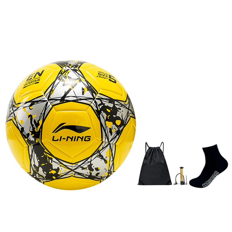 LINING Размер 5 футбольный мяч TPU бесшовный термосварной унисекс ярко-желтый
LINING Размер 5 футбольный мяч TPU бесшовный термосварной унисекс ярко-желтый