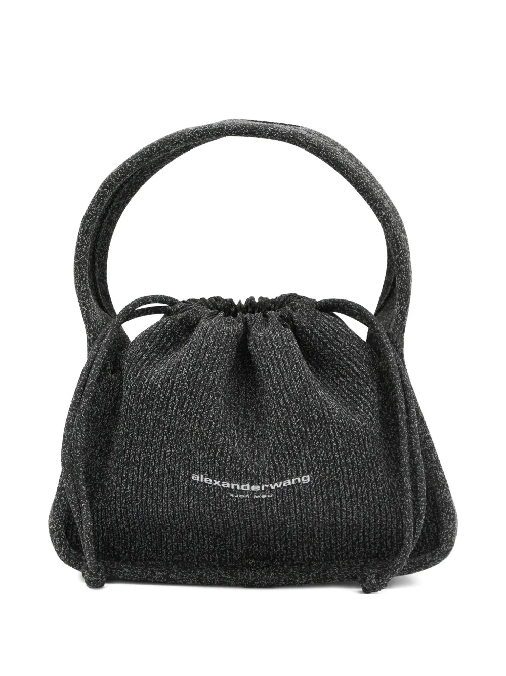 Сумка на плечо с короткой ручкой и застежкой-кулиской Alexander Wang, серый
Сумка на плечо с короткой ручкой и застежкой-кулиской Alexander Wang, серый