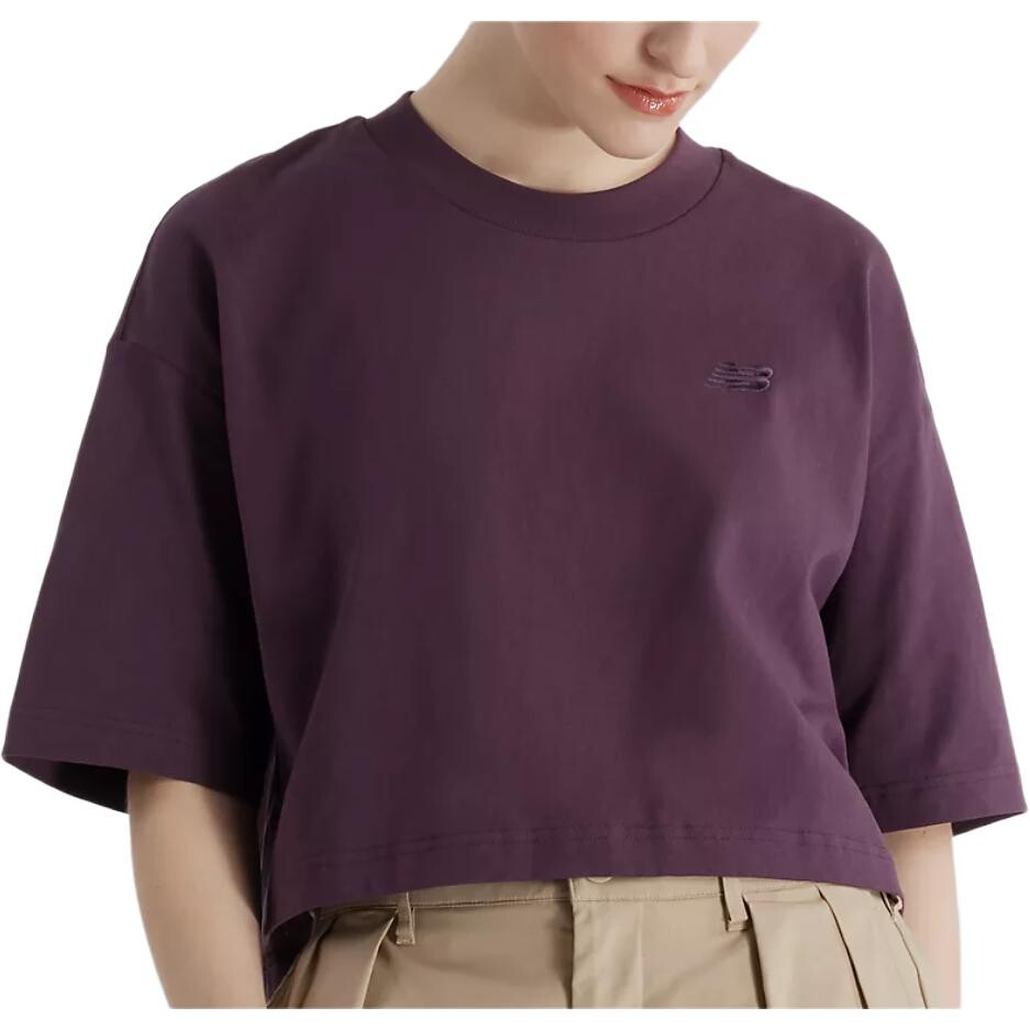 Футболка женская сливово-коричневая New Balance
Футболка женская сливово-коричневая New Balance