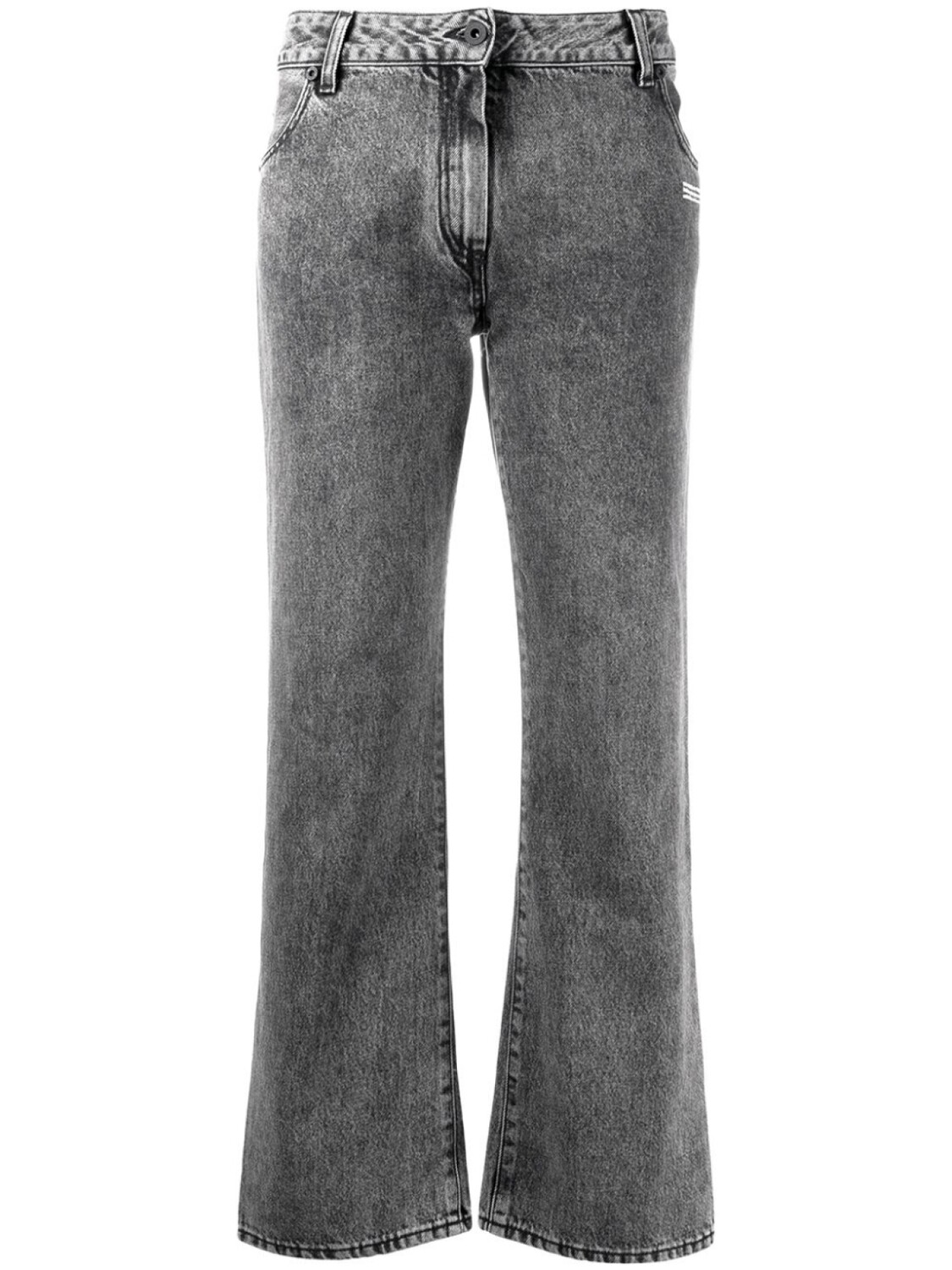 Off-White укороченные джинсы средней посадки, черный
Off-White укороченные джинсы средней посадки, черный