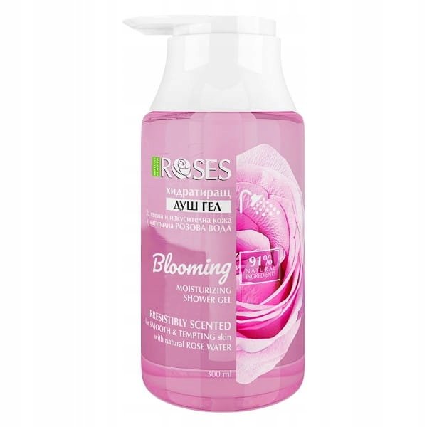Гель для душа «Цветущая роза» 300 мл Inna marka
Гель для душа «Цветущая роза» 300 мл Inna marka