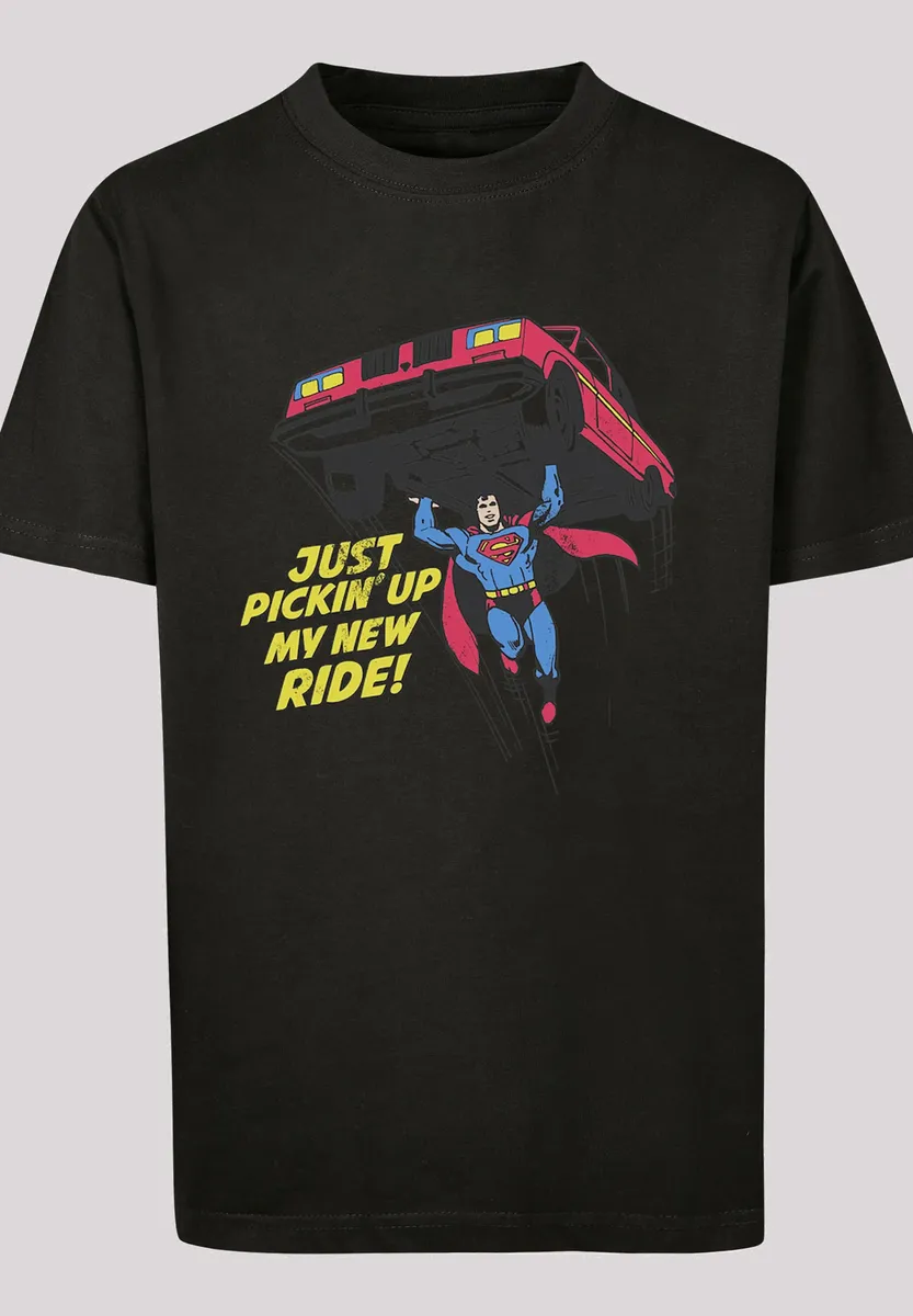 F4NT4STIC Рубашка с коротким рукавом "F4NT4STIC Kids Superman New Ride -BLK с детской базовой футболкой", черный
F4NT4STIC Рубашка с коротким рукавом "F4NT4STIC Kids Superman New Ride -BLK с детской базовой футболкой", черный