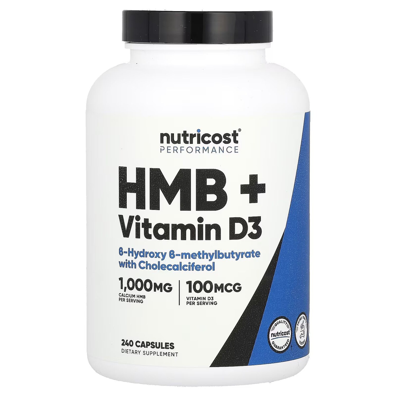 Performance, HMB + витамин D3, 240 капсул Nutricost
Performance, HMB + витамин D3, 240 капсул Nutricost