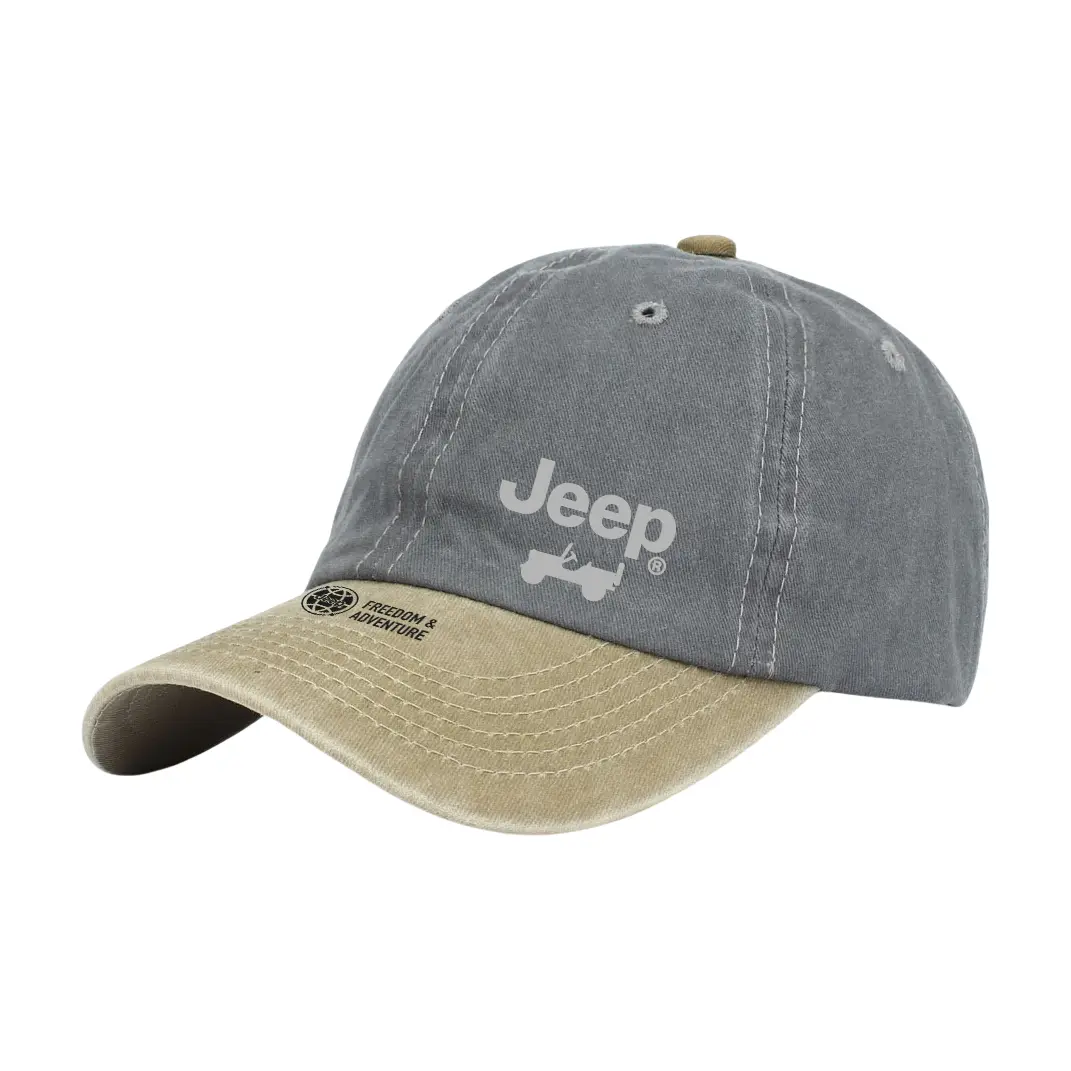 Хлопковая бейсболка Unisex Jeep, хаки серый
Хлопковая бейсболка Unisex Jeep, хаки серый