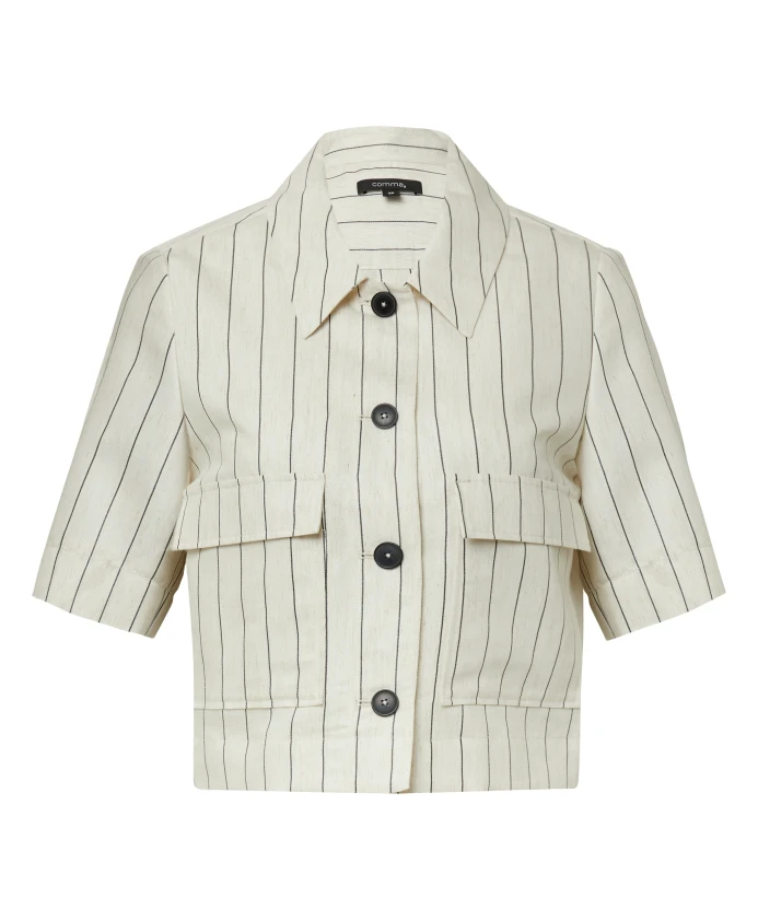 Льняная рубашка свободного кроя Comma, бежевый
Льняная рубашка свободного кроя Comma, бежевый