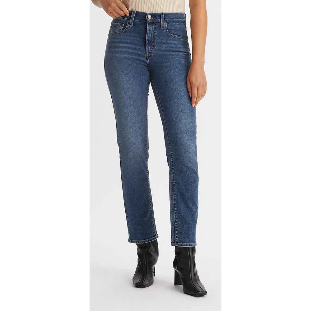 Джинсы Levi's 724 Straight high waist, синий
Джинсы Levi's 724 Straight high waist, синий