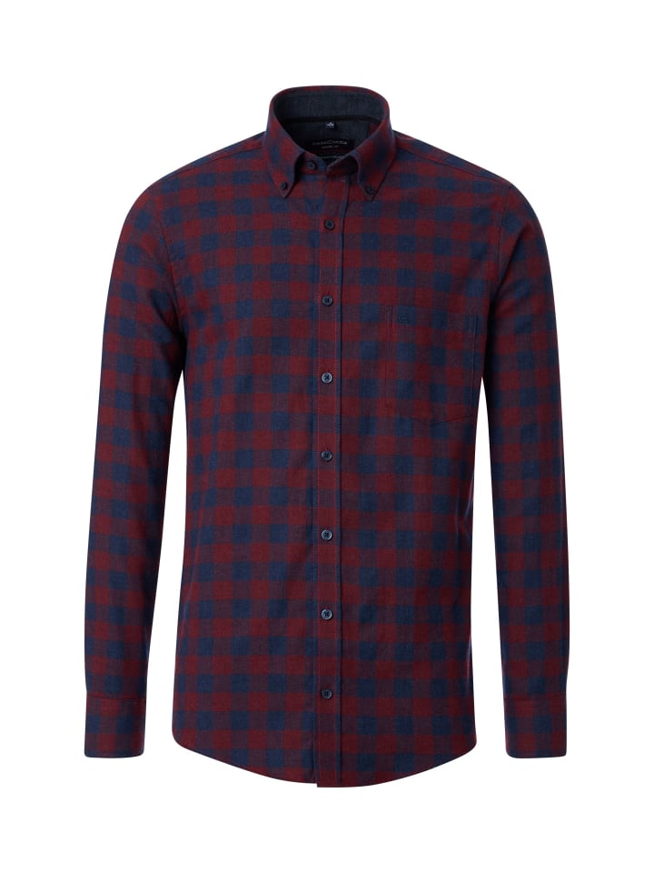 Рубашка CASAMODA Freizeithemd, красный
Рубашка CASAMODA Freizeithemd, красный