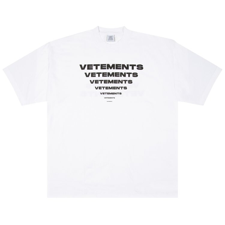 Футболка Vetements Pyramid Logo 'White', белый
Футболка Vetements Pyramid Logo 'White', белый
