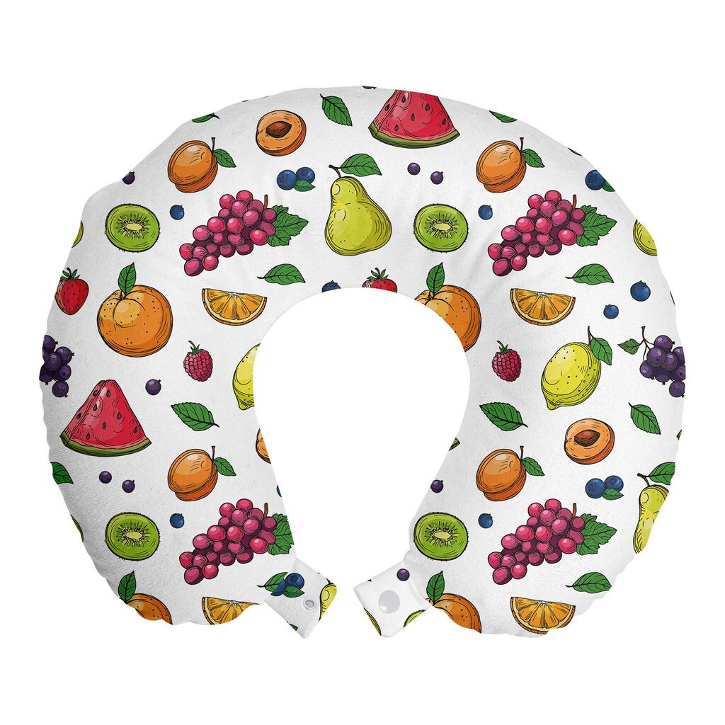 Подушка для путешествий ABAKUHAUS Fruits, поддержка шеи, виноград, киви, апельсин, лимон, пенопластовые дорожные принадлежности для самолета и автомобиля, 30x30 см, белый многоцветный
Подушка для путешествий ABAKUHAUS Fruits, поддержка шеи, виноград, киви, апельсин, лимон, пенопластовые дорожные принадлежности для самолета и автомобиля, 30x30 см, белый многоцветный
