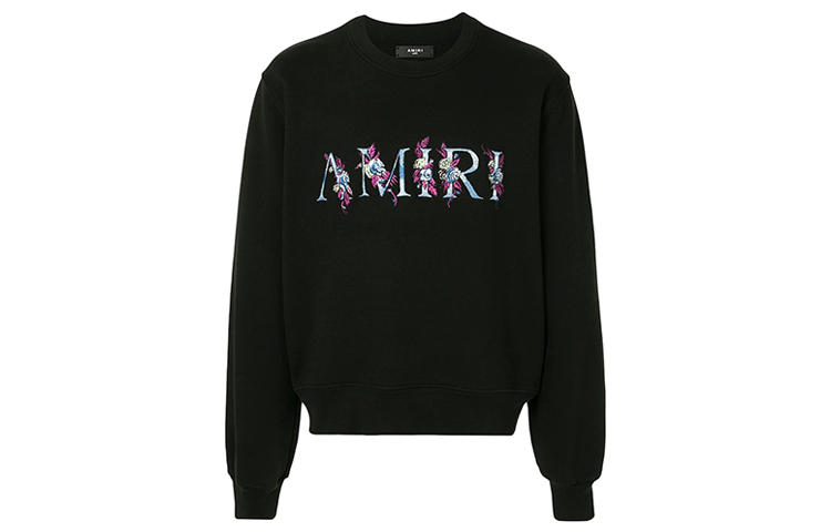 Команда с цветочным логотипом Amiri, черный
Команда с цветочным логотипом Amiri, черный