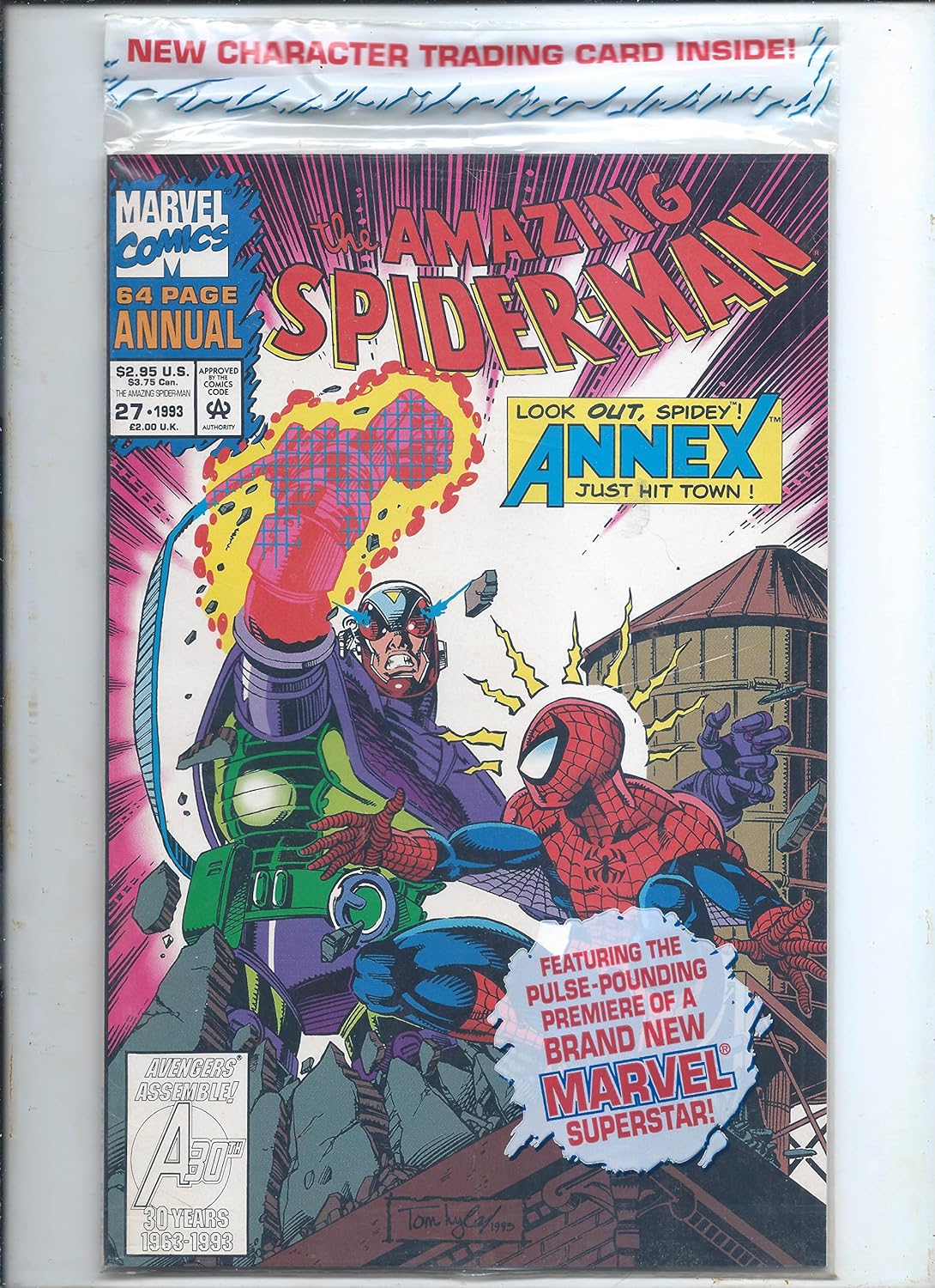 The Amazing Spider-Man Annual #27 (Vol. 1) (Marvel)
The Amazing Spider-Man Annual #27 (Vol. 1) (Marvel)