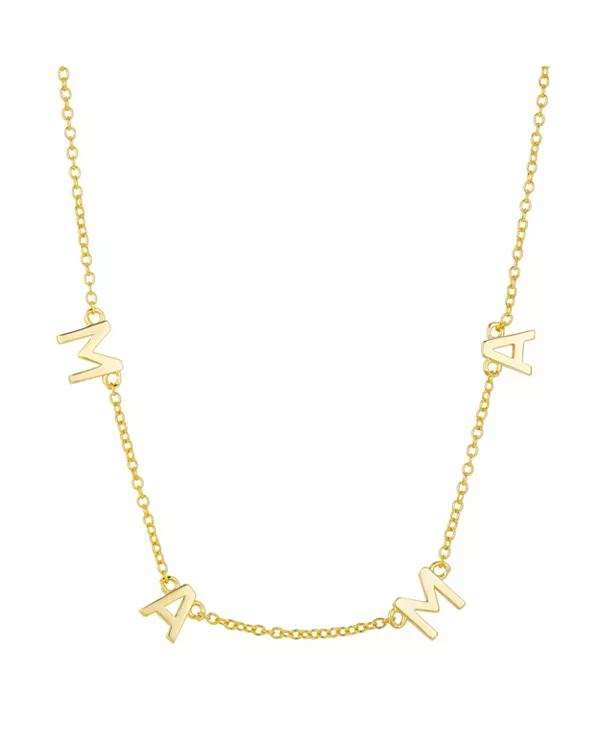 Ожерелье с подвеской «Мама» с золотым покрытием Unwritten, gold
Ожерелье с подвеской «Мама» с золотым покрытием Unwritten, gold