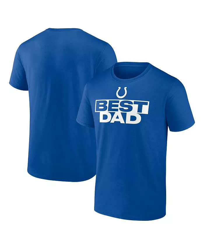 Мужская футболка Royal Indianapolis Colts Best Dad Logo Athletic
Мужская футболка Royal Indianapolis Colts Best Dad Logo Athletic