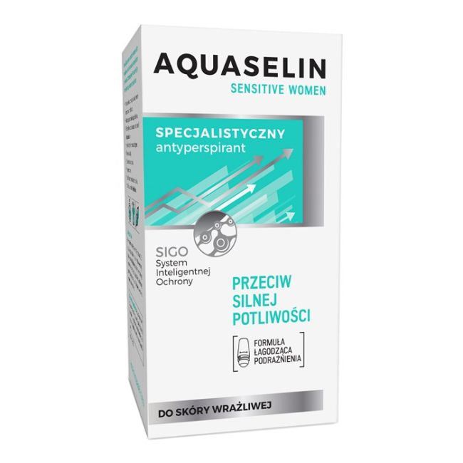 Шариковый дезодорант-антиперспирант Sensitive для женщин Aquaselin, 50 мл
Шариковый дезодорант-антиперспирант Sensitive для женщин Aquaselin, 50 мл