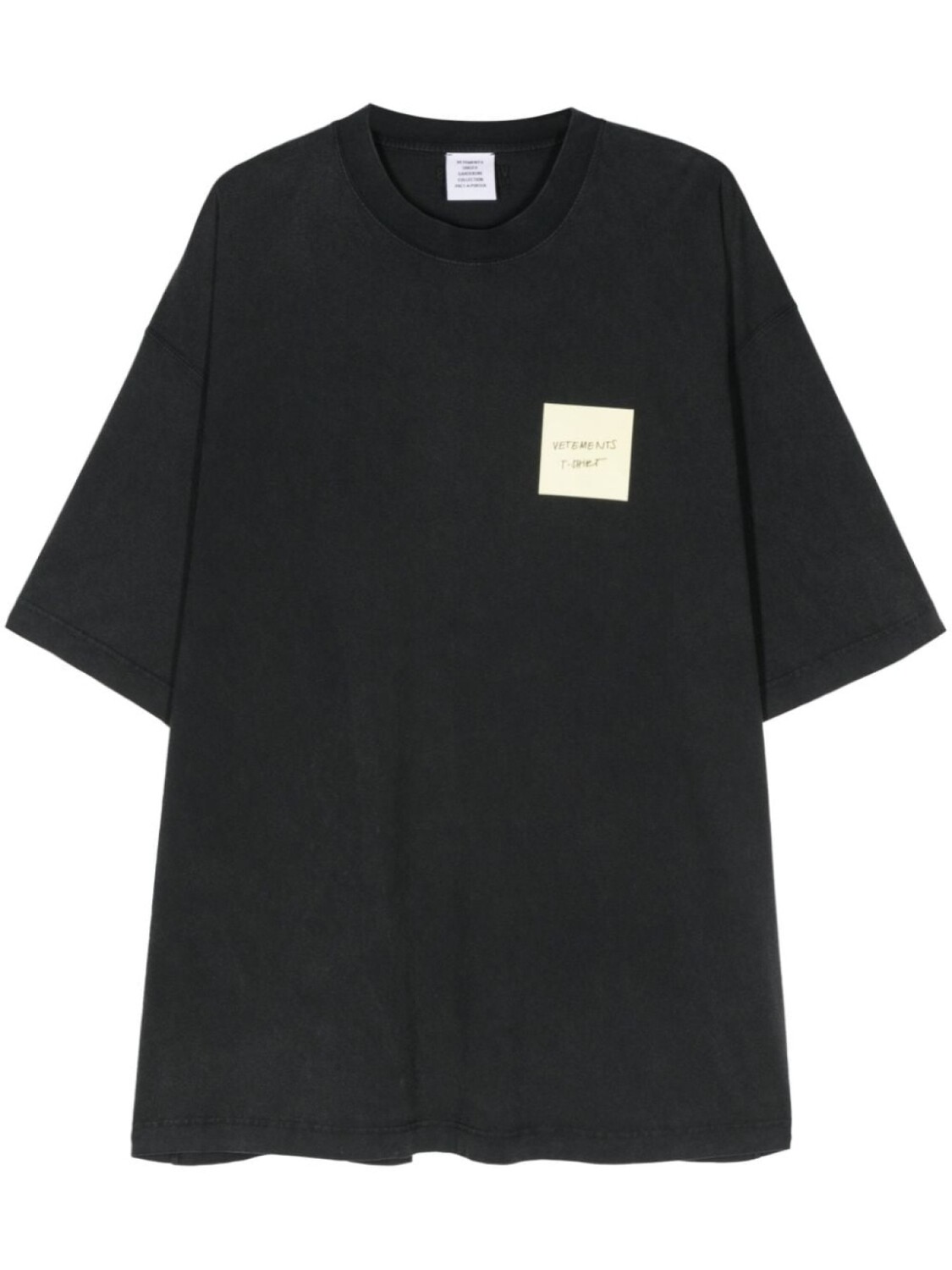 VETEMENTS футболка с логотипом, серый 
VETEMENTS футболка с логотипом, серый