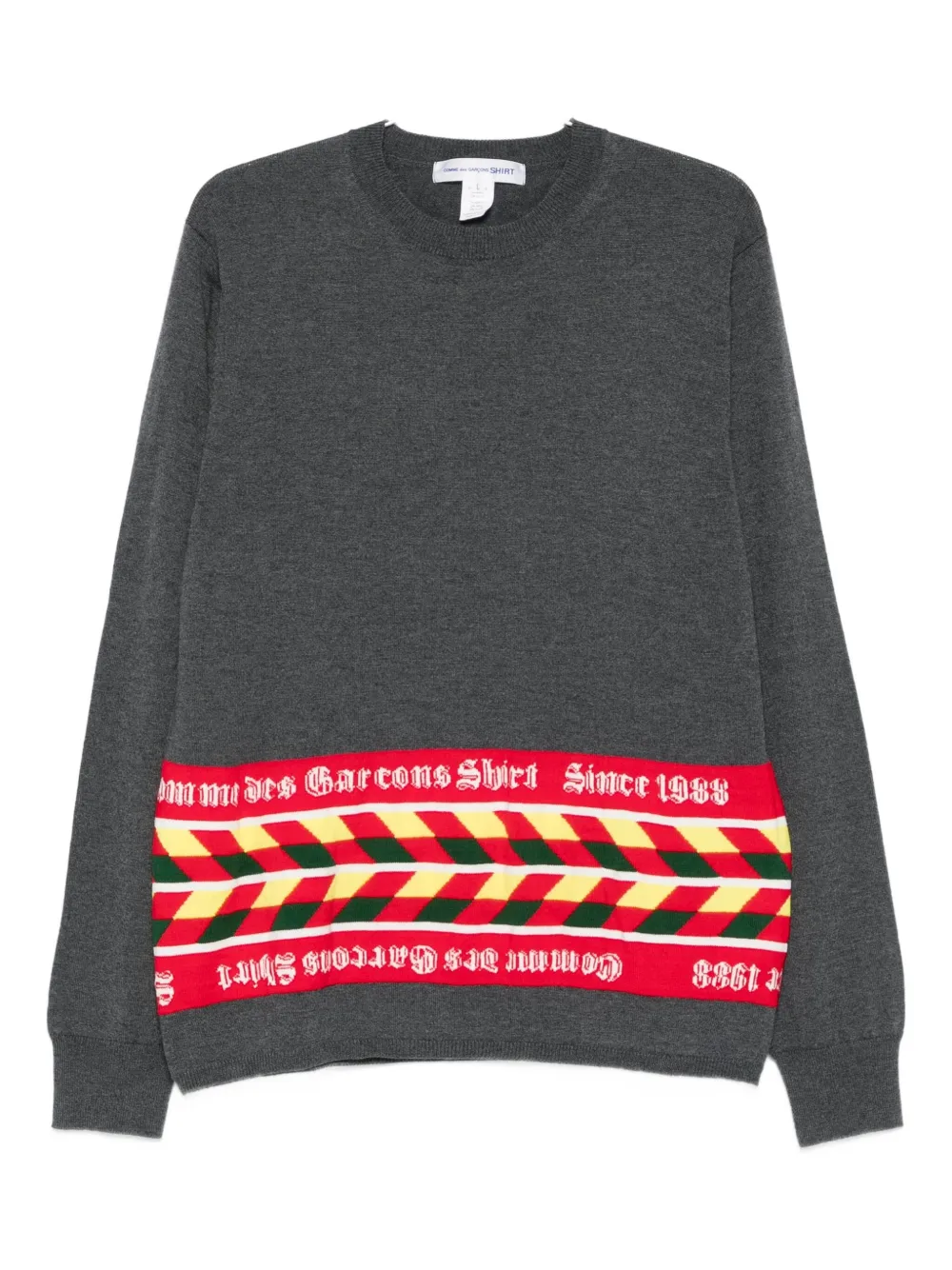 Джемпер из смесовой шерсти Comme Des Garçons Shirt, серый
Джемпер из смесовой шерсти Comme Des Garçons Shirt, серый