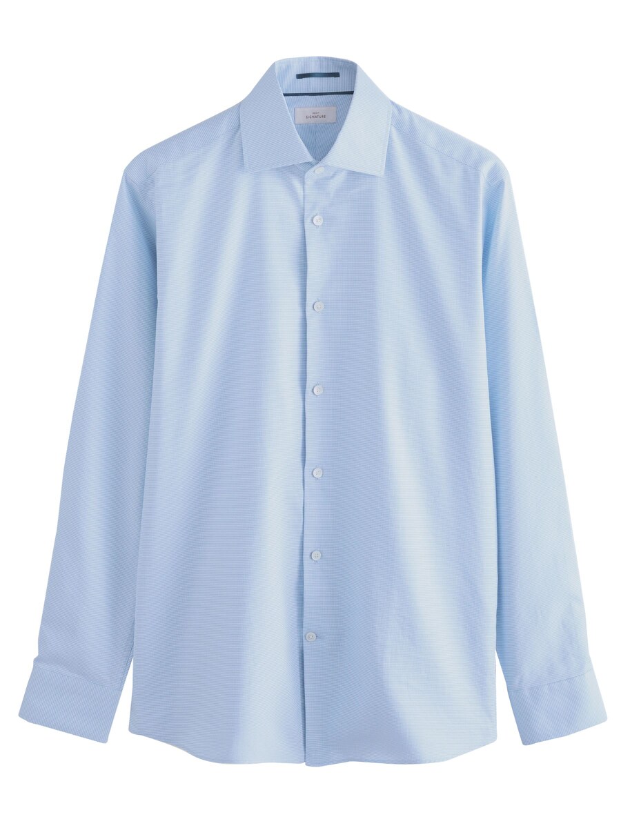 Приталенная рубашка на пуговицах Next, светло-синий
Приталенная рубашка на пуговицах Next, светло-синий