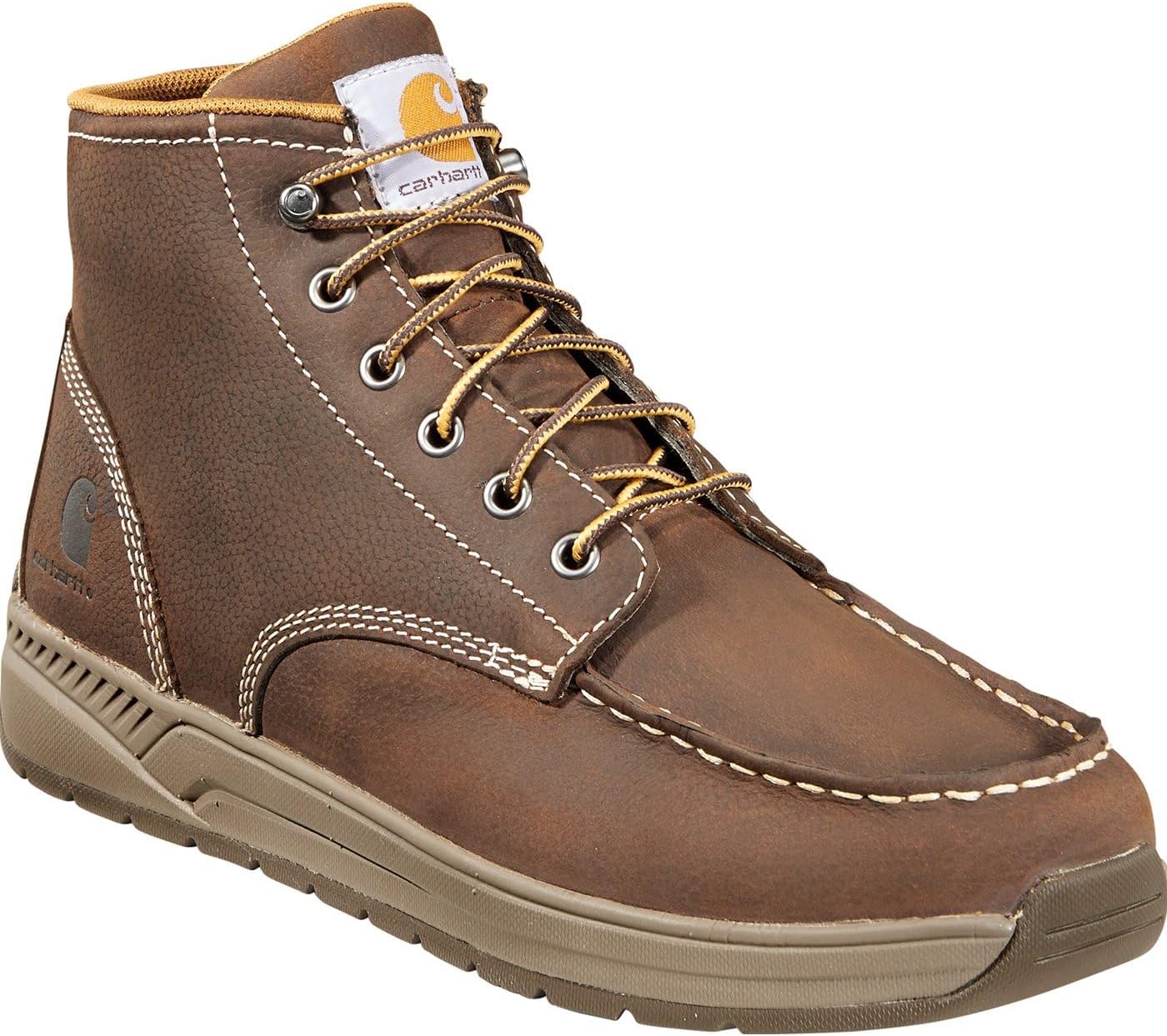 Мужские рабочие ботинки Carhartt Cmx4023 4 дюйма, длинные, с кроем PU, с кроем и носком Caswedge, Brown Oil Tanned Leather
Мужские рабочие ботинки Carhartt Cmx4023 4 дюйма, длинные, с кроем PU, с кроем и носком Caswedge, Brown Oil Tanned Leather