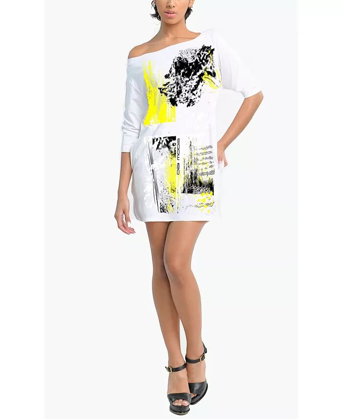 Женское платье-футболка Unity Lux с рукавами до локтя Dai Moda, белый
Женское платье-футболка Unity Lux с рукавами до локтя Dai Moda, белый