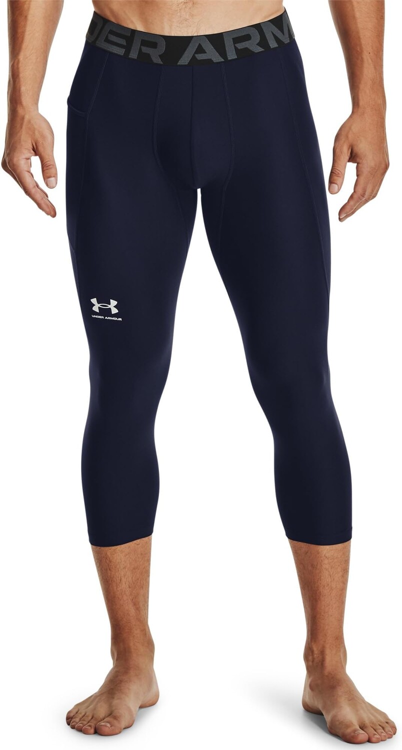 Брюки Heatgear Armour 3/4 Leggings Under Armour, цвет Midnight Navy/White
Брюки Heatgear Armour 3/4 Leggings Under Armour, цвет Midnight Navy/White