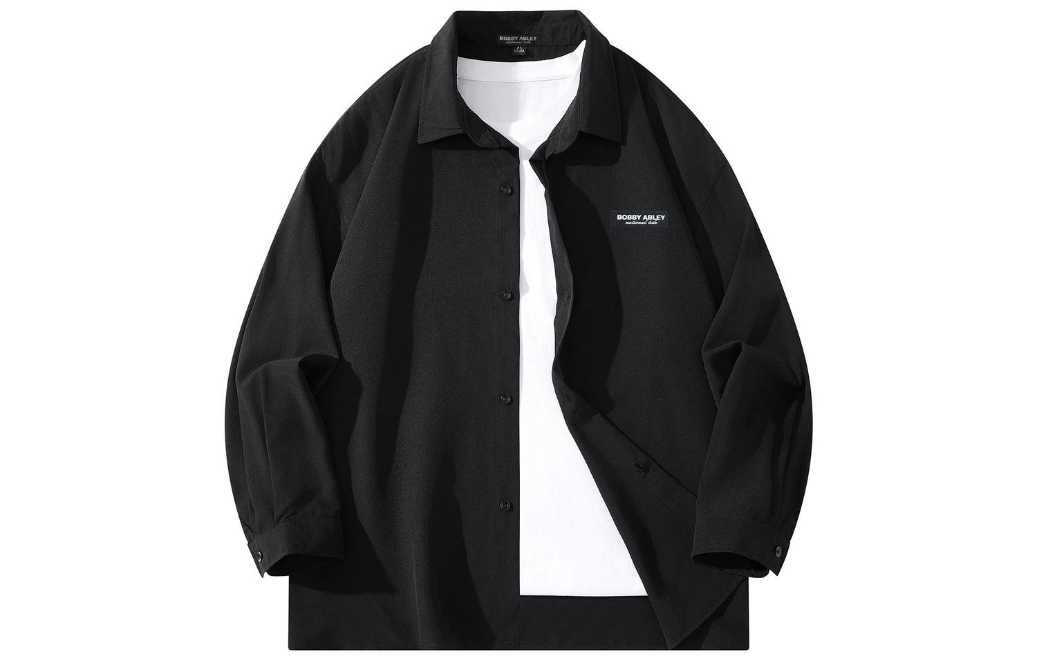 Куртка-рубашка осенне-зимняя унисекс BOBBY ABLEY, белая (с короткими рукавами)
Куртка-рубашка осенне-зимняя унисекс BOBBY ABLEY, белая (с короткими рукавами)