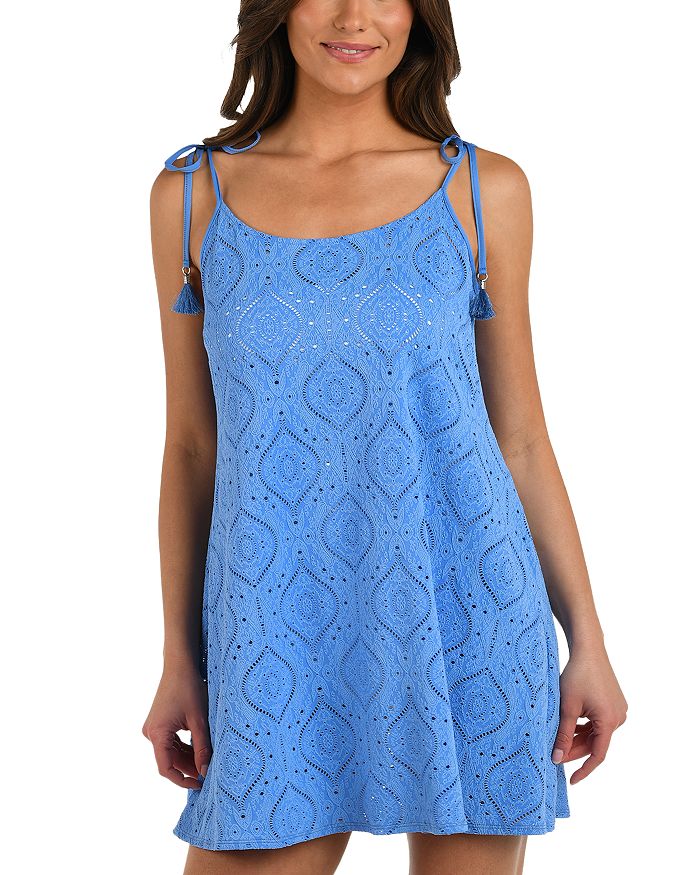 Пляжный сарафан-накидка Mantra Tank Dress La Blanca, синий
Пляжный сарафан-накидка Mantra Tank Dress La Blanca, синий