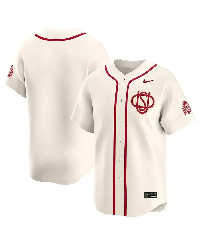 Мужская кремовая джерси Ohio State Buckeyes Limited Alternate Wordmark Nike
Мужская кремовая джерси Ohio State Buckeyes Limited Alternate Wordmark Nike