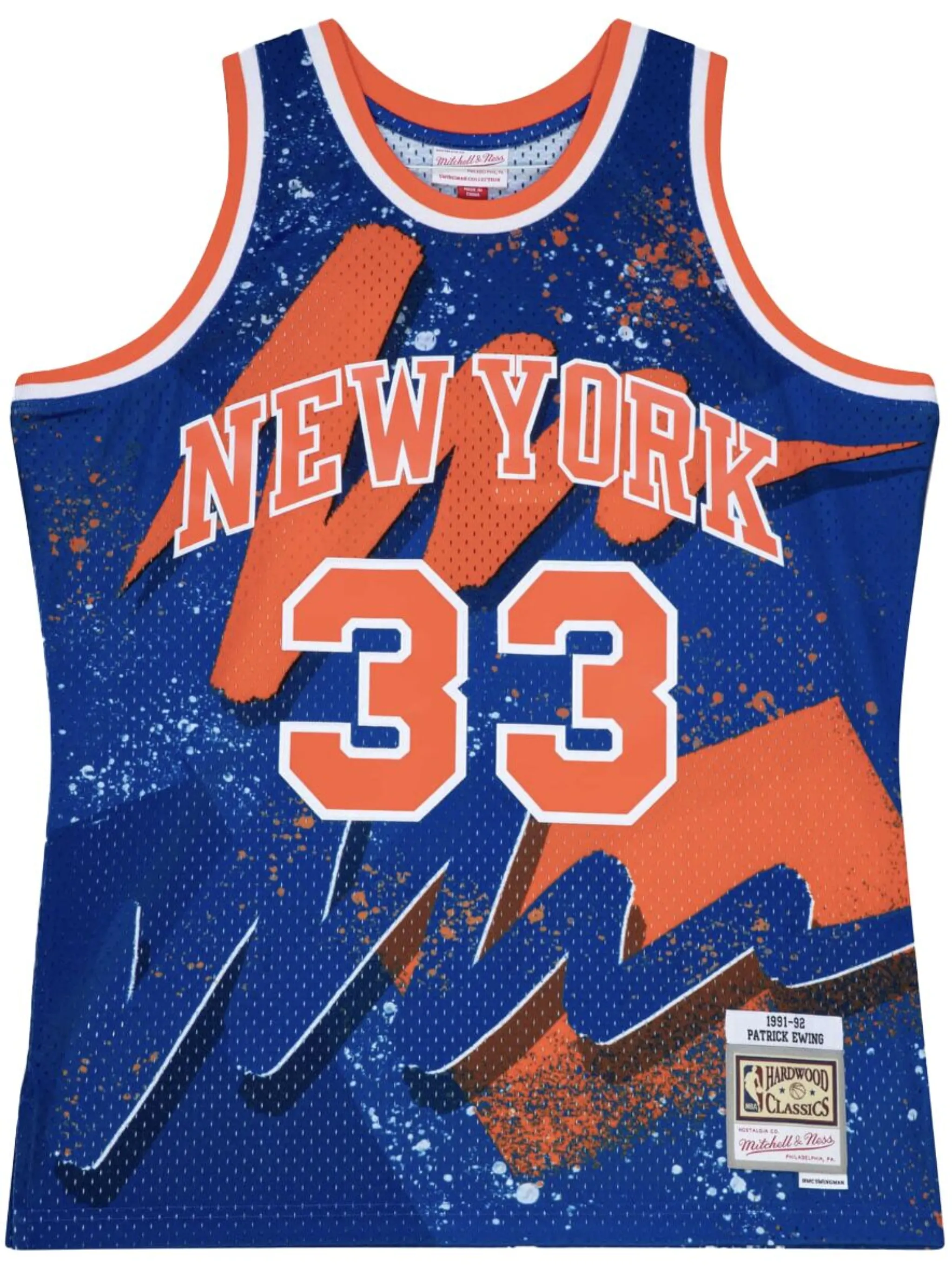 Топ NBA Knicks 1991 Patrick Ewing Hyper Hoops Swingman Mitchell & Ness, синий
Топ NBA Knicks 1991 Patrick Ewing Hyper Hoops Swingman Mitchell & Ness, синий