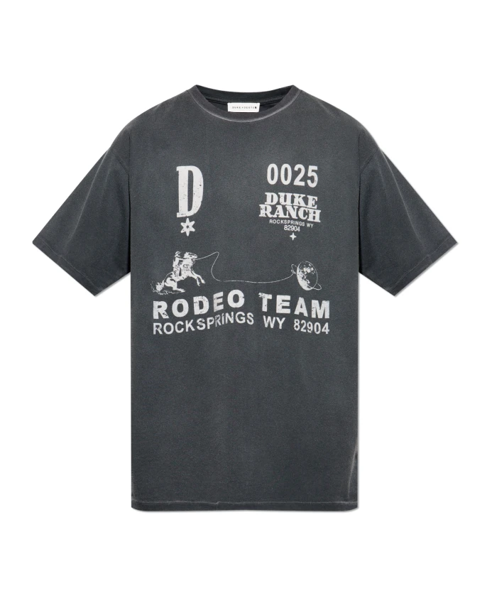 Футболка с логотипом ранчо Duke + Dexter, черный
Футболка с логотипом ранчо Duke + Dexter, черный