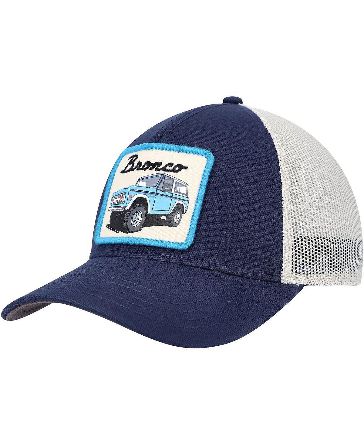 Мужская темно-синяя шляпа Bronco Valin Trucker Snapback American Needle
Мужская темно-синяя шляпа Bronco Valin Trucker Snapback American Needle