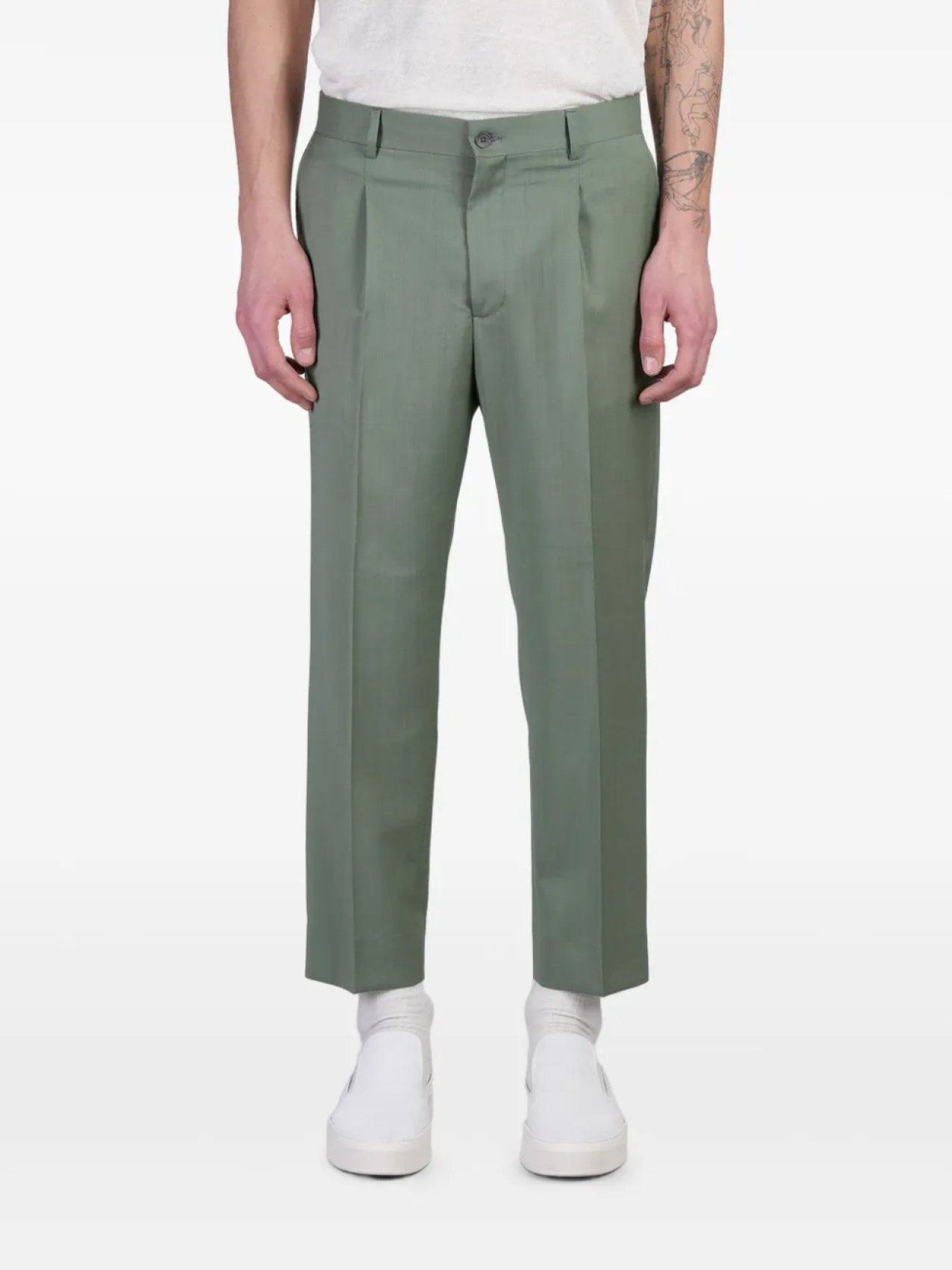 Брюки со складками Costumein, зеленый
Брюки со складками Costumein, зеленый