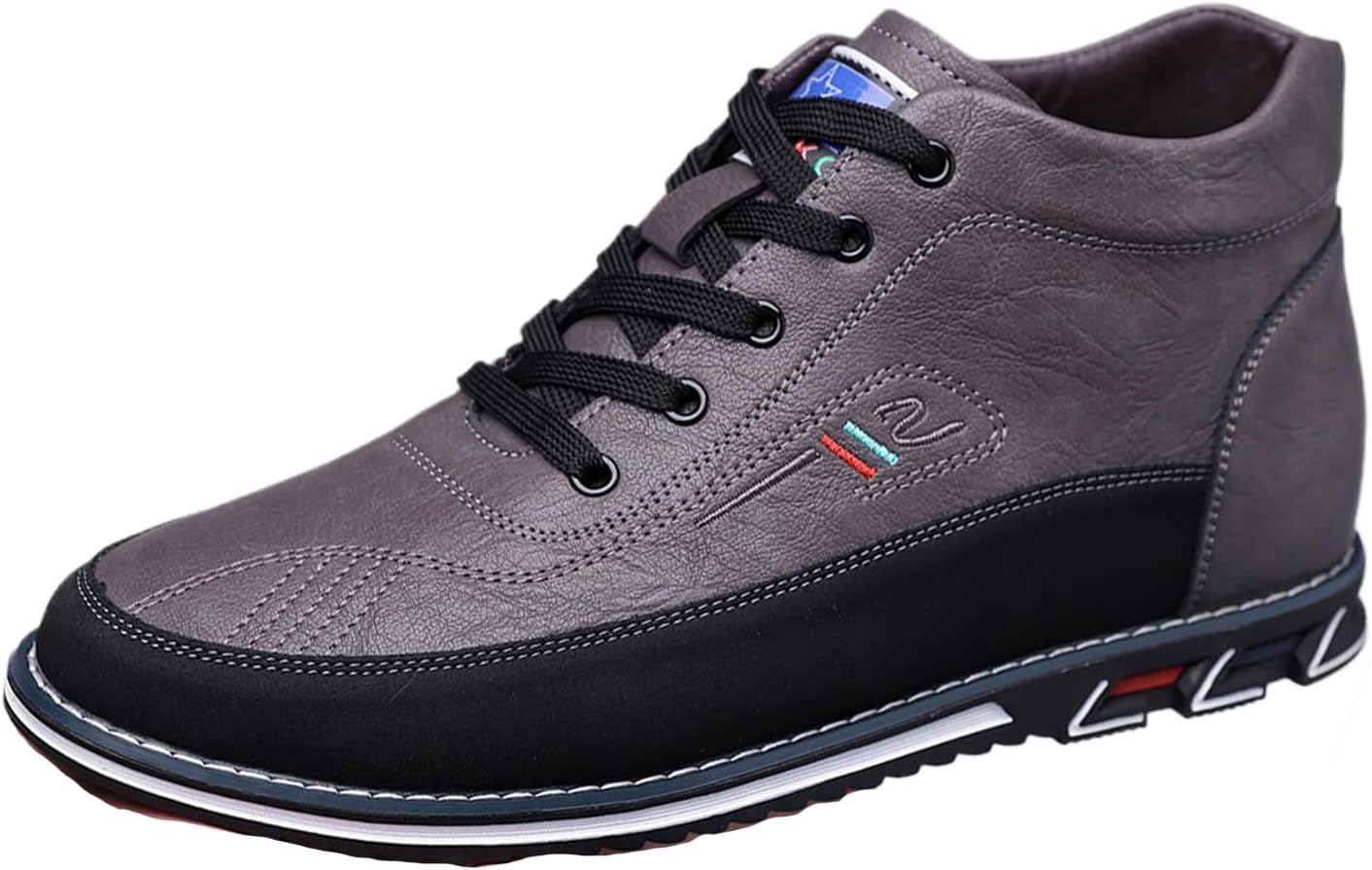 Мужские кожаные плоские стильные ботинки оксфорды с классическим круглым носком, комфортной мягкой подошвой, противоскользящие, на шнуровке, для работы, прогулок и повседневной носки, ботинки до щиколотки Fifilapin, серый
Мужские кожаные плоские стильные ботинки оксфорды с классическим круглым носком, комфортной мягкой подошвой, противоскользящие, на шнуровке, для работы, прогулок и повседневной носки, ботинки до щиколотки Fifilapin, серый