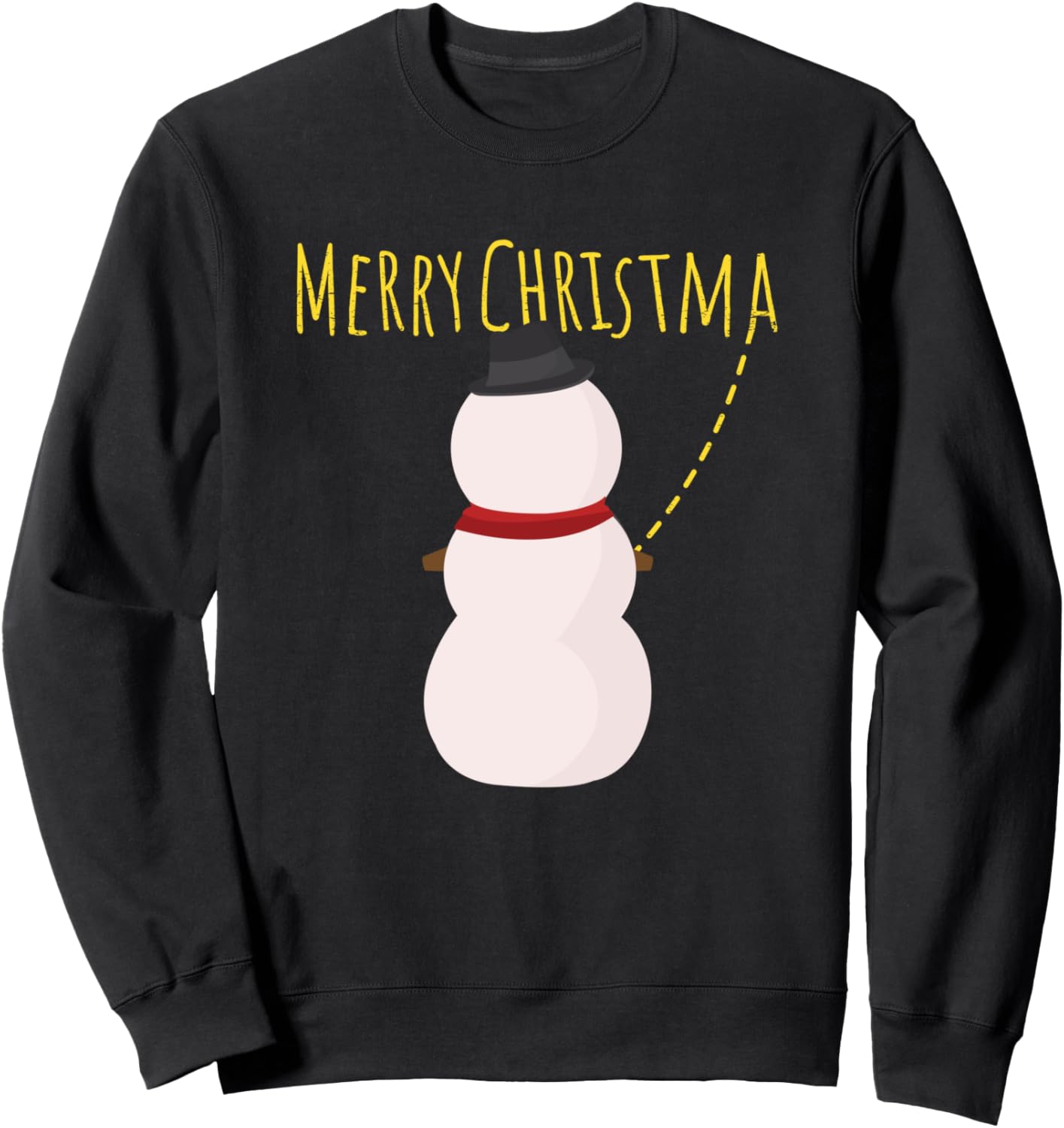 Уродливая рождественская толстовка с изображением писающего снеговика Shirtbooth: Adult Christmas, черный
Уродливая рождественская толстовка с изображением писающего снеговика Shirtbooth: Adult Christmas, черный