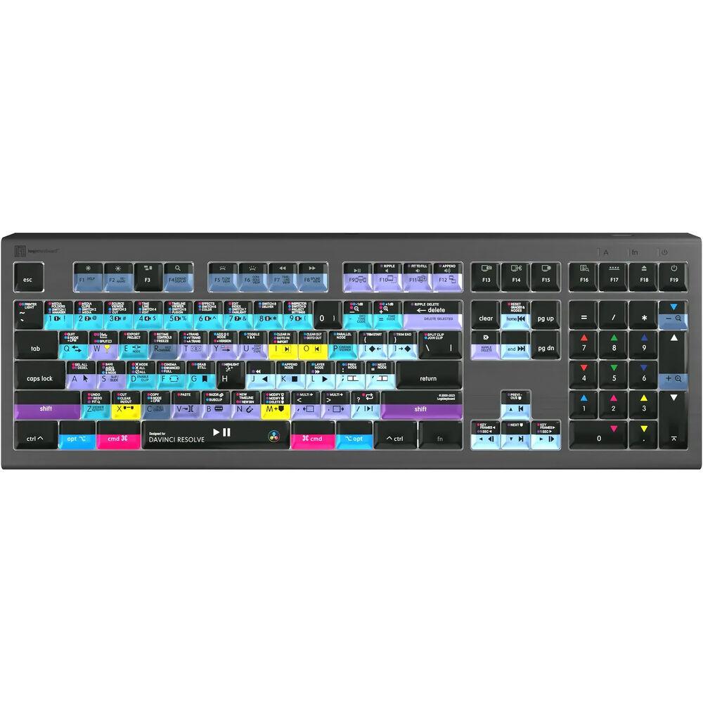 Клавиатура Logickeyboard ASTRA 2 с подсветкой для DaVinci Resolve 18 и 19 (Mac, английский (США))
Клавиатура Logickeyboard ASTRA 2 с подсветкой для DaVinci Resolve 18 и 19 (Mac, английский (США))