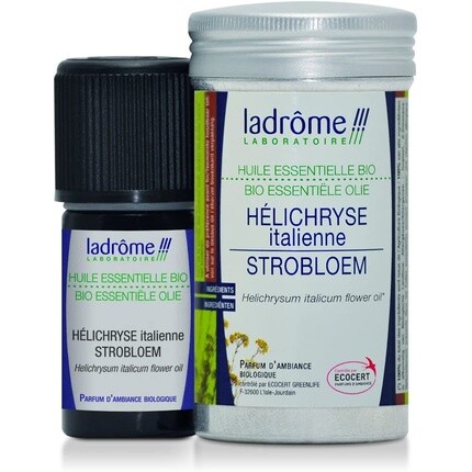 Ladrôme Органическое итальянское эфирное масло бессмертника 5 мл
Ladrôme Органическое итальянское эфирное масло бессмертника 5 мл