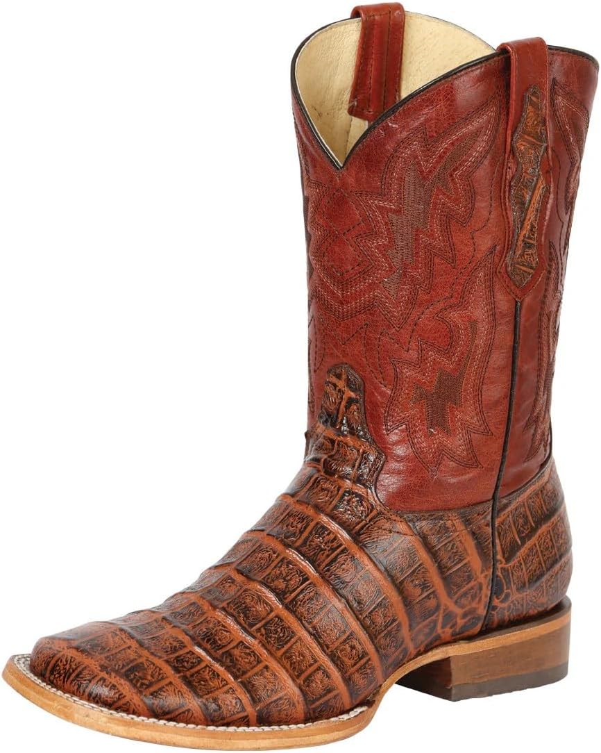 Мужские вестерн-ботинки Men’s 100 Aos, принт западного ковбоя, кожа каймана цвета бренди Generic, initial
Мужские вестерн-ботинки Men’s 100 Aos, принт западного ковбоя, кожа каймана цвета бренди Generic, initial
