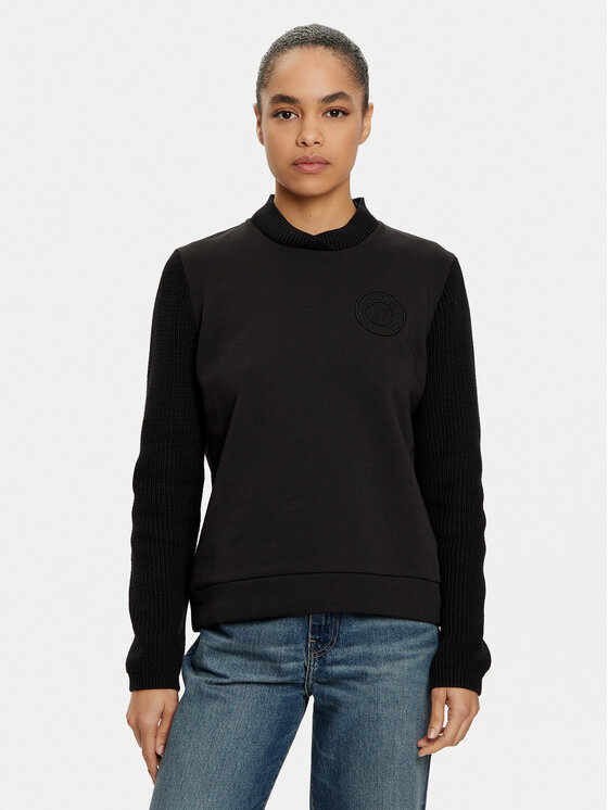 Толстовка обычного кроя Aeronautica Militare, черный 
Толстовка обычного кроя Aeronautica Militare, черный