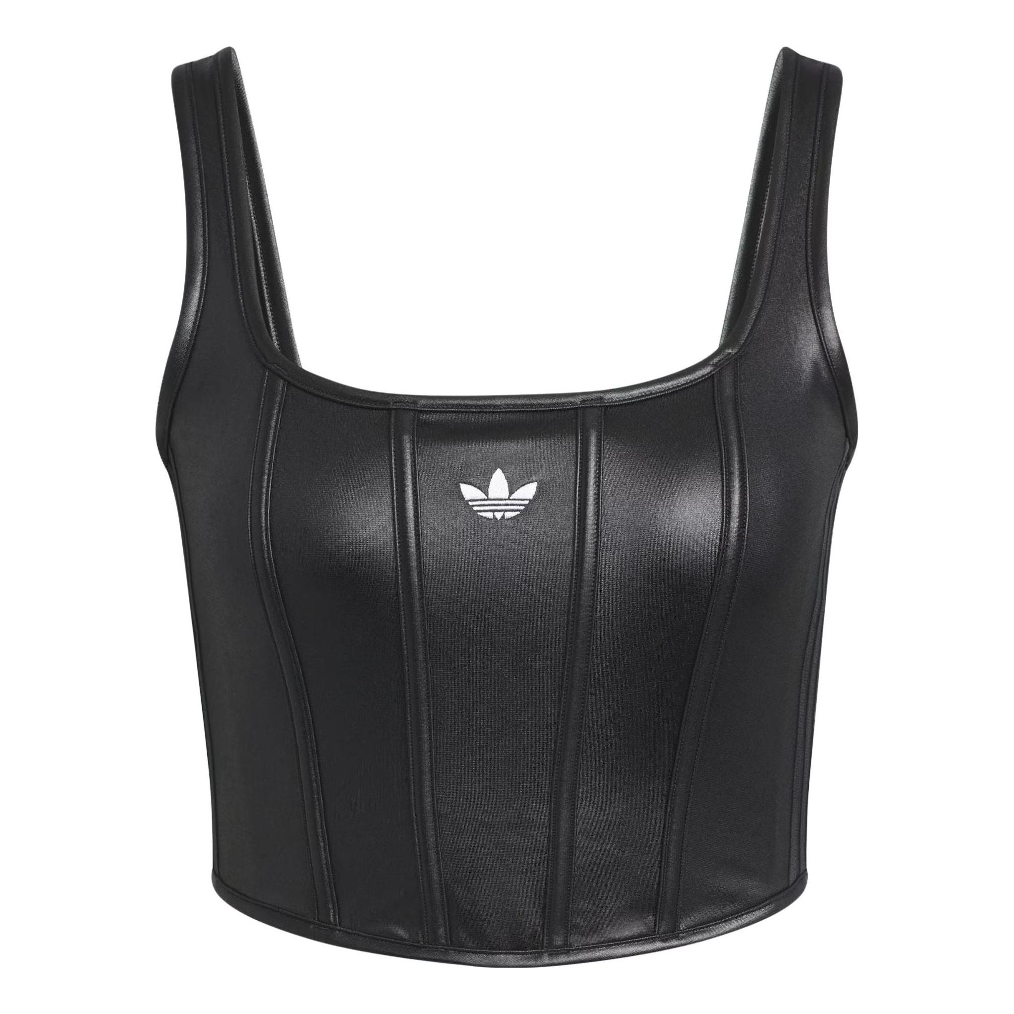 Топ (WMNS) adidas Corset Tank Top 'Black'
Топ (WMNS) adidas Corset Tank Top 'Black'