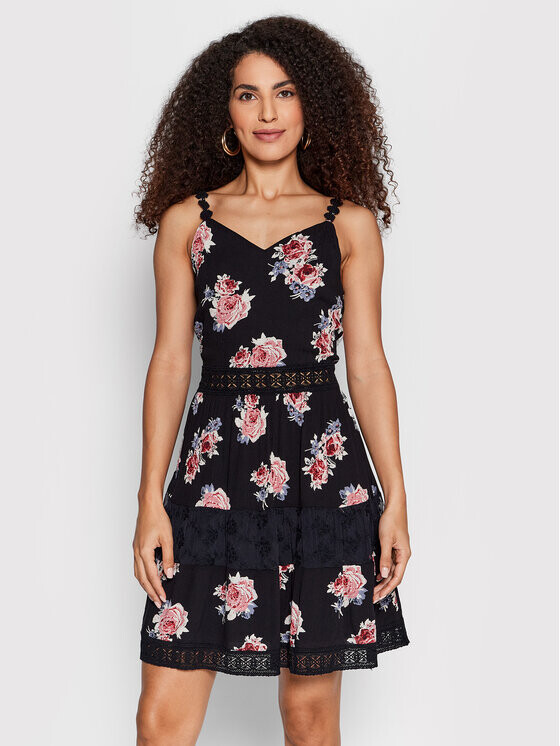 Летнее платье стандартного кроя Only, черный
Летнее платье стандартного кроя Only, черный