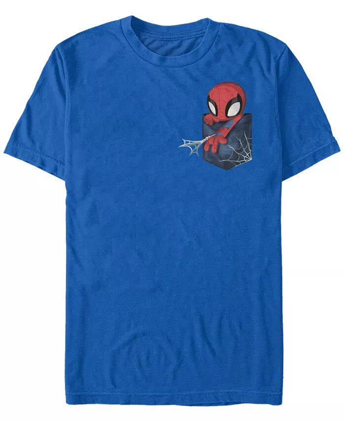 Футболка с коротким рукавом и левым нагрудным карманом Marvel's Spider-Man Fifth Sun, синий
Футболка с коротким рукавом и левым нагрудным карманом Marvel's Spider-Man Fifth Sun, синий