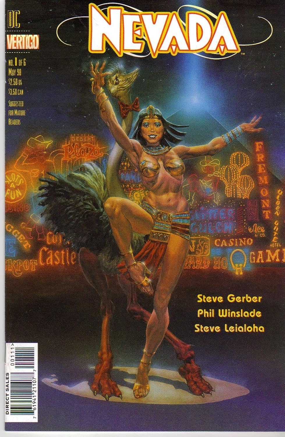 Nevada No 1 of 6 1998 (DC Comics)
Nevada No 1 of 6 1998 (DC Comics)