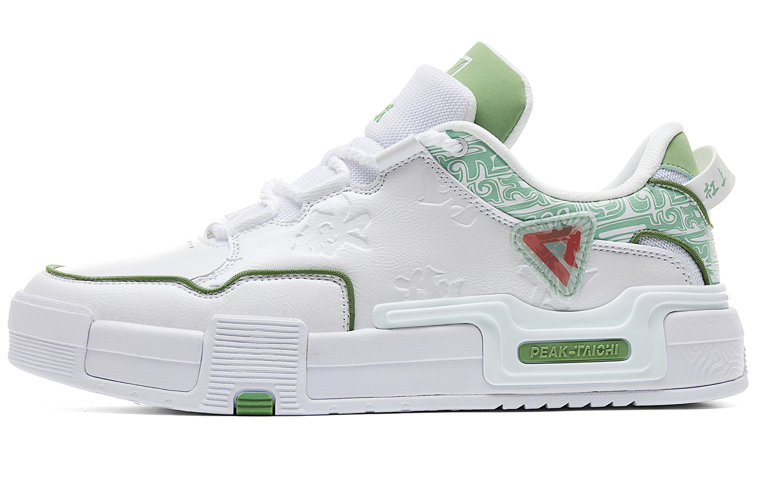 PEAK Стойкие к скольжению дышащие износостойкие низкие кеды для скейтбординга Baymax Emerald Green - Baymax/Jadeite Green, цвет Baymax/Jadeite Green
PEAK Стойкие к скольжению дышащие износостойкие низкие кеды для скейтбординга Baymax Emerald Green - Baymax/Jadeite Green, цвет Baymax/Jadeite Green