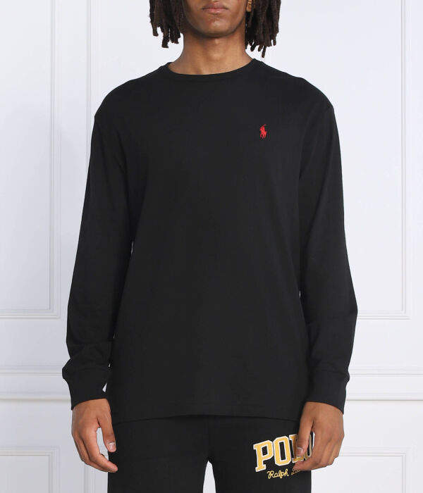 Лонгслив мужской Polo Ralph Lauren с круглым вырезом, черный
Лонгслив мужской Polo Ralph Lauren с круглым вырезом, черный